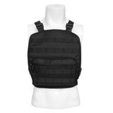 Maxbell Maxbell Adjustable Chest Rig Bag Multifunctional Front Pack with Vest Design Black