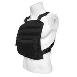 Maxbell Maxbell Adjustable Chest Rig Bag Multifunctional Front Pack with Vest Design Black