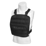 Maxbell Maxbell Adjustable Chest Rig Bag Multifunctional Front Pack with Vest Design Black