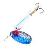 Maxbell Maxbell 1 Pack Colorful Sequins Baits Spinnerbait with Treble Hooks Freshwater 01