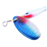 Maxbell Maxbell 1 Pack Colorful Sequins Baits Spinnerbait with Treble Hooks Freshwater 01