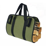 Maxbell Maxbell Canvas Waterproof Wood Bag Heavy Duty Log Carrier Stove Accessories