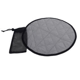 Maxbell Maxbell Foldable Seat Pad Chair Seat Padded Cushion with Storage Bag Gray