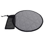 Maxbell Maxbell Foldable Seat Pad Chair Seat Padded Cushion with Storage Bag Gray