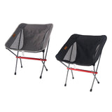 Maxbell Maxbell Lightweight Camping Folding Chair Portable Camp Lounge Chair Black