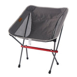 Maxbell Lightweight Camping Folding Chair Portable Camp Lounge Chair Gray