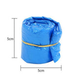 Maxbell Disposable Raincoat Portable Hooded Rain Cover for Camping Fishing Blue