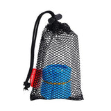 Maxbell Disposable Raincoat Portable Hooded Rain Cover for Camping Fishing Blue
