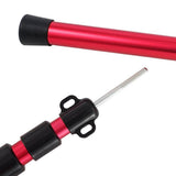 Maxbell Maxbell Aluminum Alloy 3 Section Tent Rod Pole Replacement Hiking Camping 2.3m Red