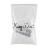 Maxbell Maxbell 200Pcs Fishing Swivels Barrel Swivel with Interlock Snap Connectors
