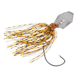 Maxbell Fishing Skirt Lures Cheater Swimbaits Spinner Trolling Swim Baits Orange