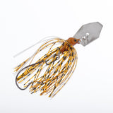 Maxbell Fishing Skirt Lures Cheater Swimbaits Spinner Trolling Swim Baits Orange