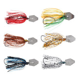 Maxbell 6pcs Fishing Skirt Lures Cheater Swimbaits Spinner Trolling Swim Baits Lure
