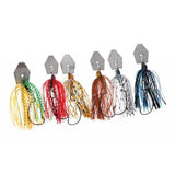 Maxbell 6pcs Fishing Skirt Lures Cheater Swimbaits Spinner Trolling Swim Baits Lure