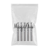 Maxbell Maxbell 5pcs Stainless Steel Rod Tip Top Swivel Rotating Ring Inner Diameter 1.6mm