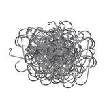 Maxbell 100pcs Worm Fishing Hooks Carbon Steel Jig Barbed Hook for Big Fish 1