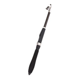 Maxbell Telescopic Fishing Pole Fiber Glass Fishing Rod Foldable Spinning Rod 1.6m