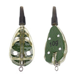 Maxbell Maxbell 2 Packs Inline Method Feeder Set Carp Fishing Tackle Bait Cage Carp Feeder A