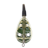 Maxbell Maxbell 2 Packs Inline Method Feeder Set Carp Fishing Tackle Bait Cage Carp Feeder A