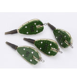 Maxbell Maxbell 2 Packs Inline Method Feeder Set Carp Fishing Tackle Bait Cage Carp Feeder A