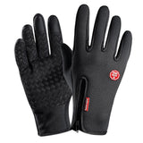 Maxbell Maxbell Nylon Windproof Fishing Hunting Cycling Gloves Winter Warm Gloves Black M