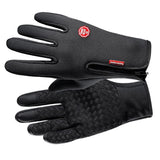 Maxbell Maxbell Nylon Windproof Fishing Hunting Cycling Gloves Winter Warm Gloves Black M