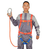 Maxbell Maxbell Climbing Mountaineering Full Body Safety Harness Safety Harness + 1.6m L