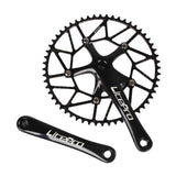 Maxbell Maxbell Bike 50-58T 9-11 Speed Crankset 170mm Crankarms 130BCD Chainring Black 56T