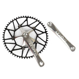 Maxbell Maxbell Bike 50-58T 9-11 Speed Crankset 170mm Crankarms 130BCD Chainring Silver 58T