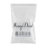 Maxbell Maxbell Quick Insert Fishing Lead Sinkers Balls Weights Connector Pins Kit 4 Sizes
