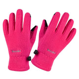 Maxbell Maxbell Windproof Kids Cycling Gloves Winter Warm Bike Full Finger Gloves Rosy