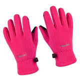 Maxbell Maxbell Windproof Kids Cycling Gloves Winter Warm Bike Full Finger Gloves Rosy