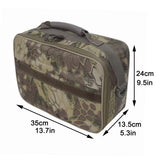 Maxbell Maxbell Waterproof Spinning Fishing Reel Storage Bag Reel Protective Cover Camo