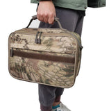 Maxbell Maxbell Fishing Tackle Bag Reel Lure Gear Reel Box Holdall Carryall Snake Camouflage