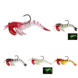 Maxbell Maxbell Lead Head Multi-jointed Shrimp Fishing Lure Red Yellow