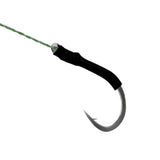Maxbell 2pcs Carp Fishing Hair Rigs Braided Line High Carbon Steel Fishing Hook 10