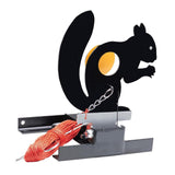 Maxbell Maxbell Pull Rope Reset Squirrel Target Animal Silhouette Field Target for Shooting