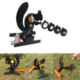 Maxbell Maxbell Pull Rope Reset Squirrel Target Animal Silhouette Field Target for Shooting