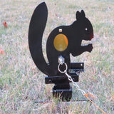 Maxbell Maxbell Pull Rope Reset Squirrel Target Animal Silhouette Field Target for Shooting