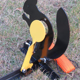 Maxbell Maxbell Pull Rope Reset Squirrel Target Animal Silhouette Field Target for Shooting