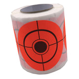Maxbell Maxbell 250pcs Paper Target Roll Florescent 2.5" Adhesive Shooting Target Stickers