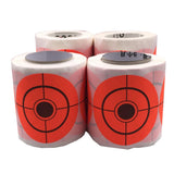 Maxbell Maxbell 250pcs Paper Target Roll Florescent 2.5" Adhesive Shooting Target Stickers