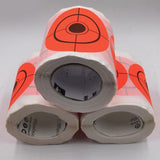 Maxbell Maxbell 250pcs Paper Target Roll Florescent 2.5" Adhesive Shooting Target Stickers