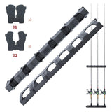 Maxbell Maxbell Fishing Rod Holder Vertical Horizontal Wall Ceiling Mount Fishing Pole Rack