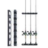 Maxbell Maxbell Fishing Rod Holder Vertical Horizontal Wall Ceiling Mount Fishing Pole Rack
