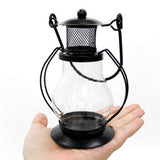 Maxbell 2 pcs Candlestick Kerosene Lamp for Indoor Decorative Outdoor Patio Home