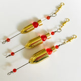 Maxbell Maxbell Carolina Ready Rig with Brass Sinker & 3 Glass Beads & Swivel M