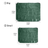 Maxbell Maxbell Waterproof Yard Leaves Bag Refuse Waste Rubbish Carry Sack Pad 84x84 inch