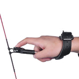 Maxbell Maxbell Adjustable Quick Release Archery Release Aid for Compound Bow Red