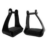 Maxbell Maxbell Horse Saddle Western Stirrups Horse Riding Steel Stirrups with Foam Treads